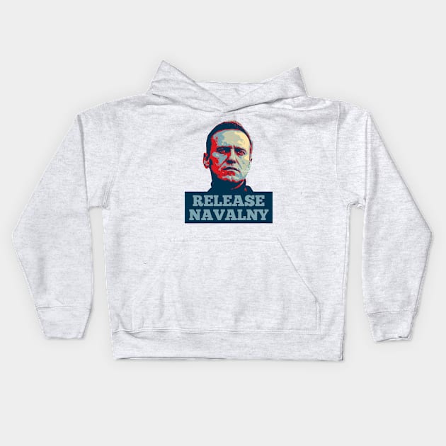 RELEASE NAVALNY Kids Hoodie by ProgressiveMOB